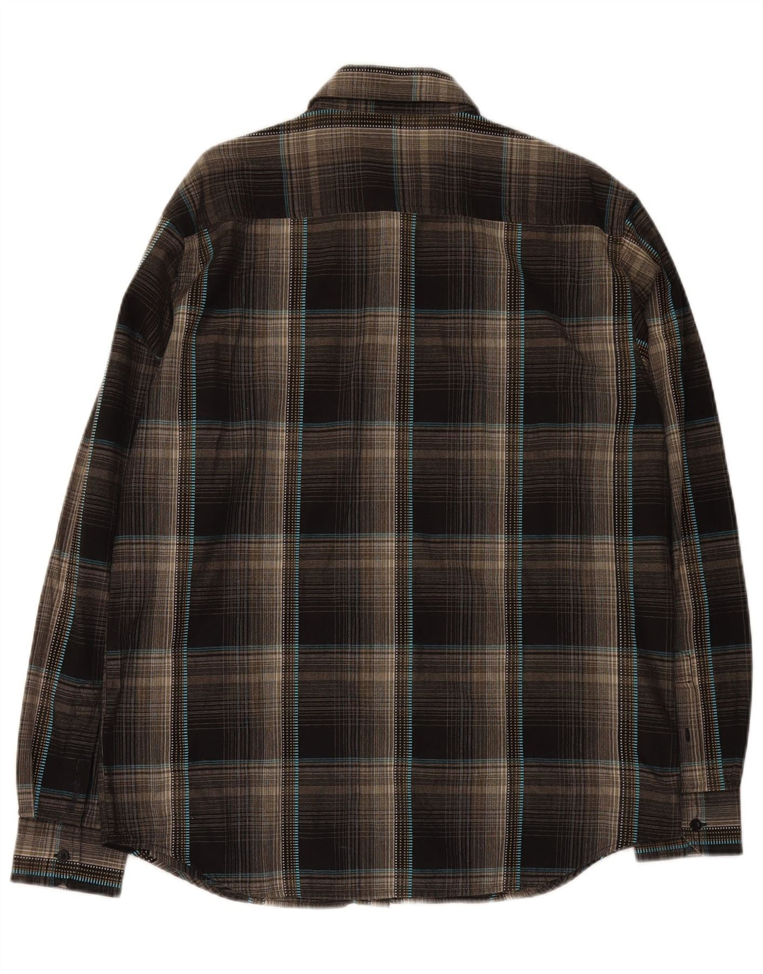 WRANGLER Muška košulja veliki smeđi karirani pamuk