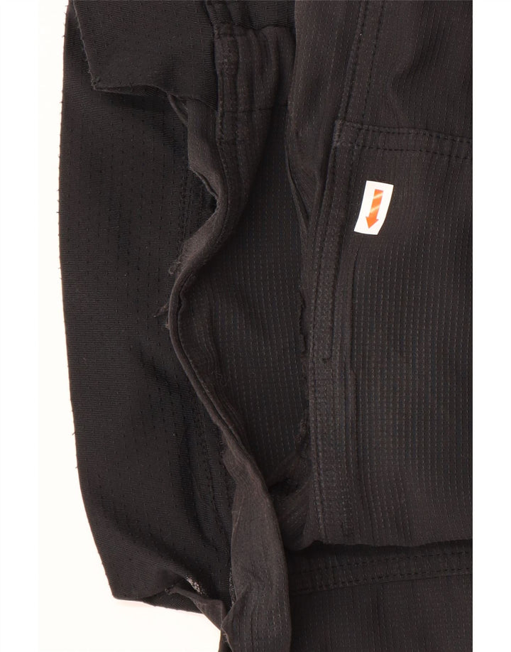 Nike ženske ravne vodootporne hlače UK 8 male W30 L30 crne paisley boje