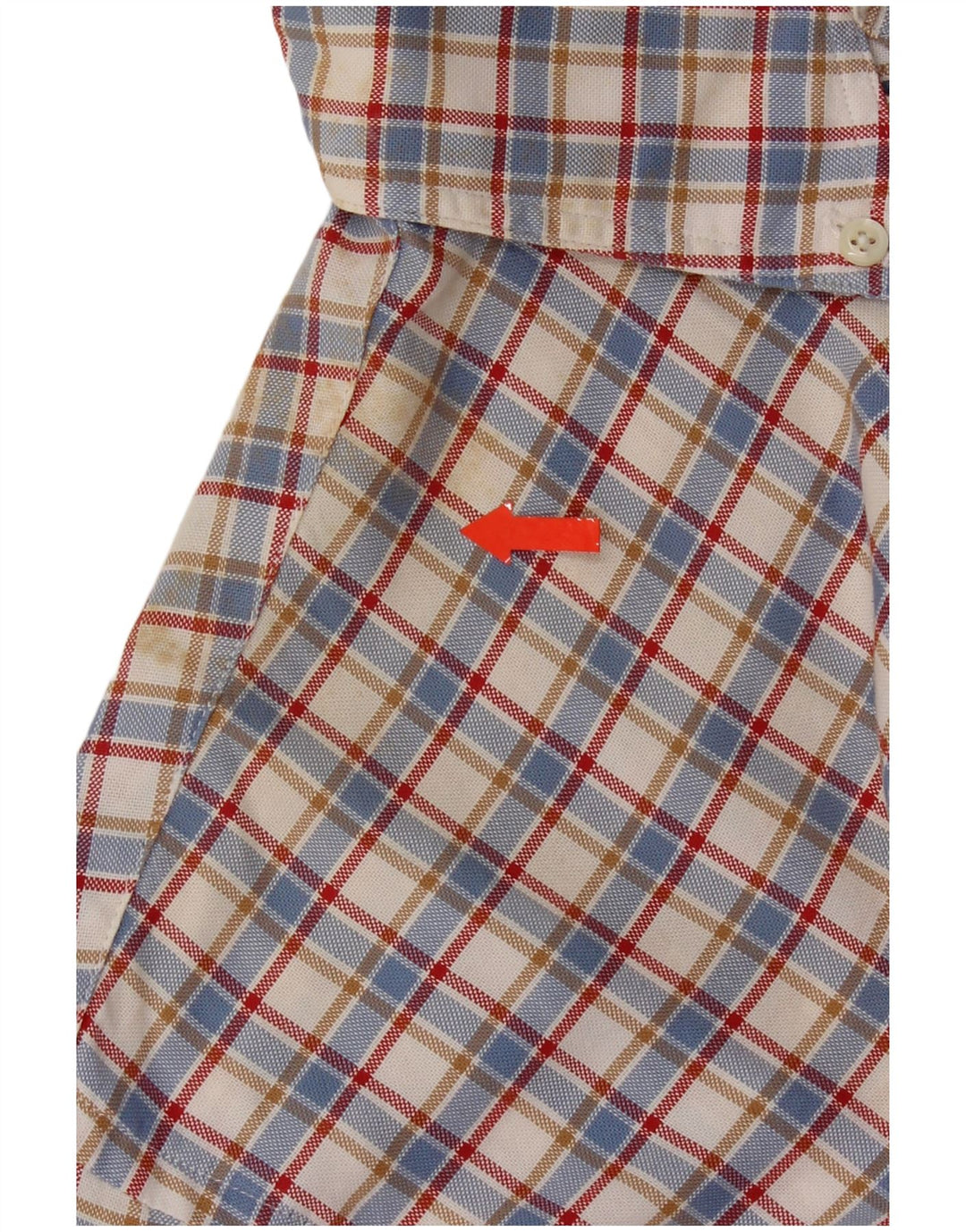 B.D. Baggies Muška flanelska košulja XL plavi karirani pamuk