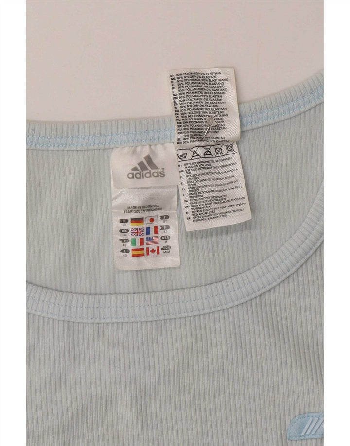 Adidas ženski prsluk UK 14 srednje plavi najlon