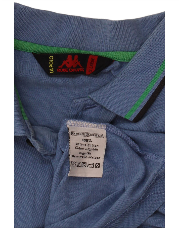 Kappa muška polo majica XL plavi pamuk