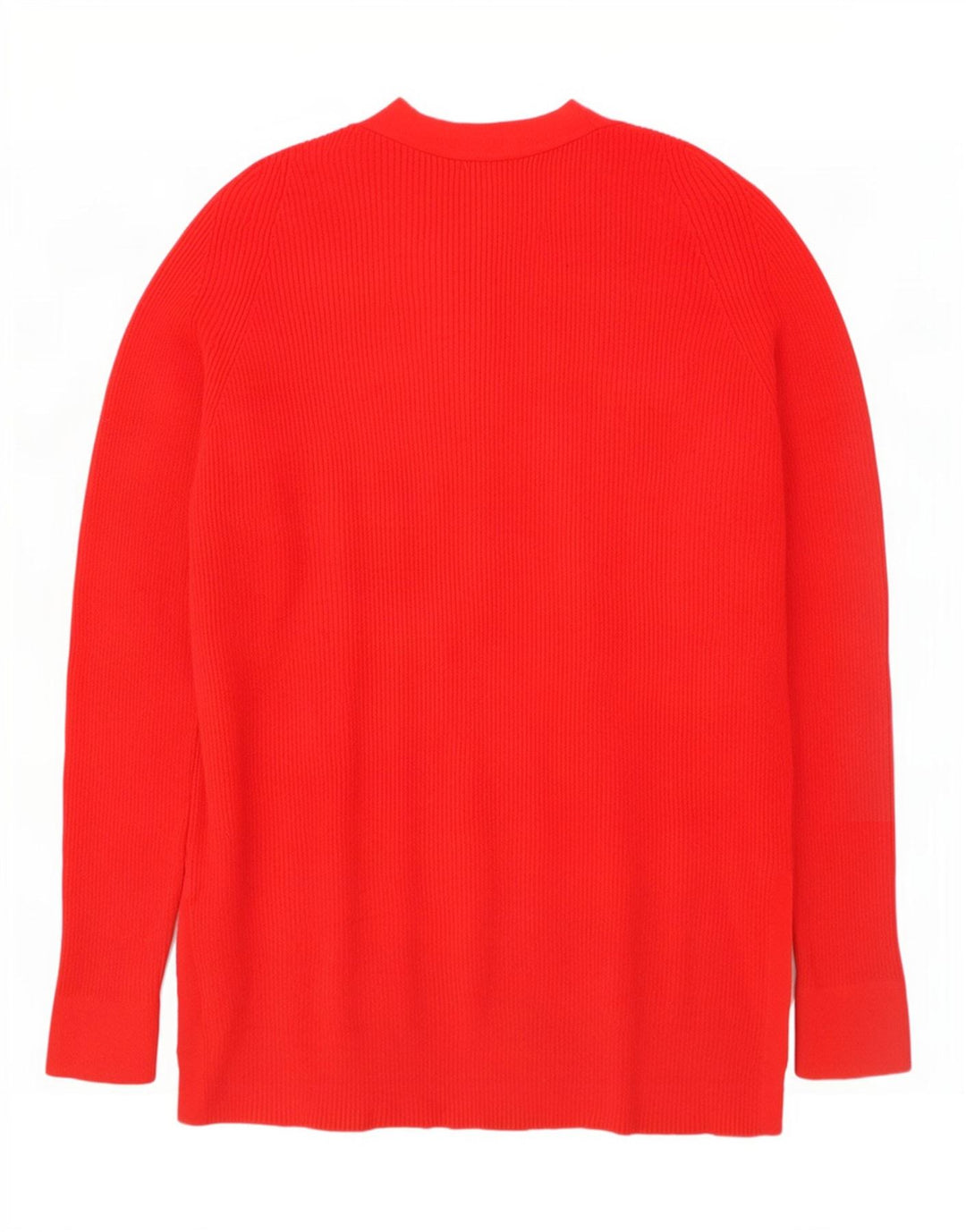 Marks & Spencer ženski veliki džemper s V-izrezom UK 10 Small Red