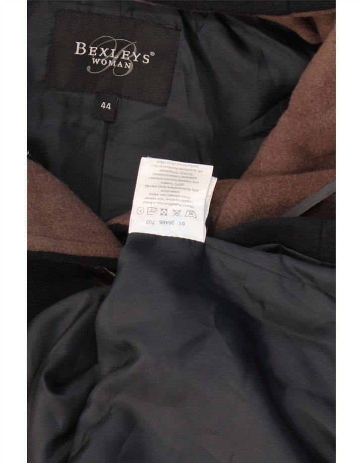 BEXLEYS ženski duffle kaput s kapuljačom EU 44 XL tamnoplava vuna