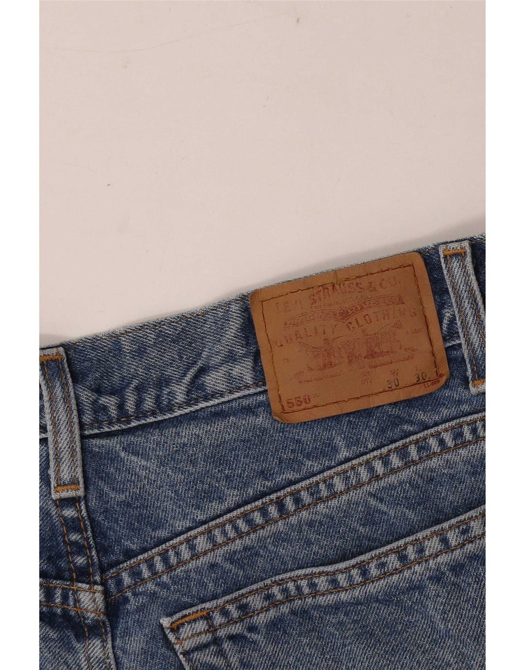 Levi's muške traper kratke hlače 550 W30 srednje plave