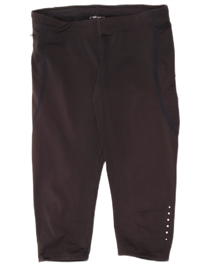 Nike ženske kapri tajice UK 8 male crne