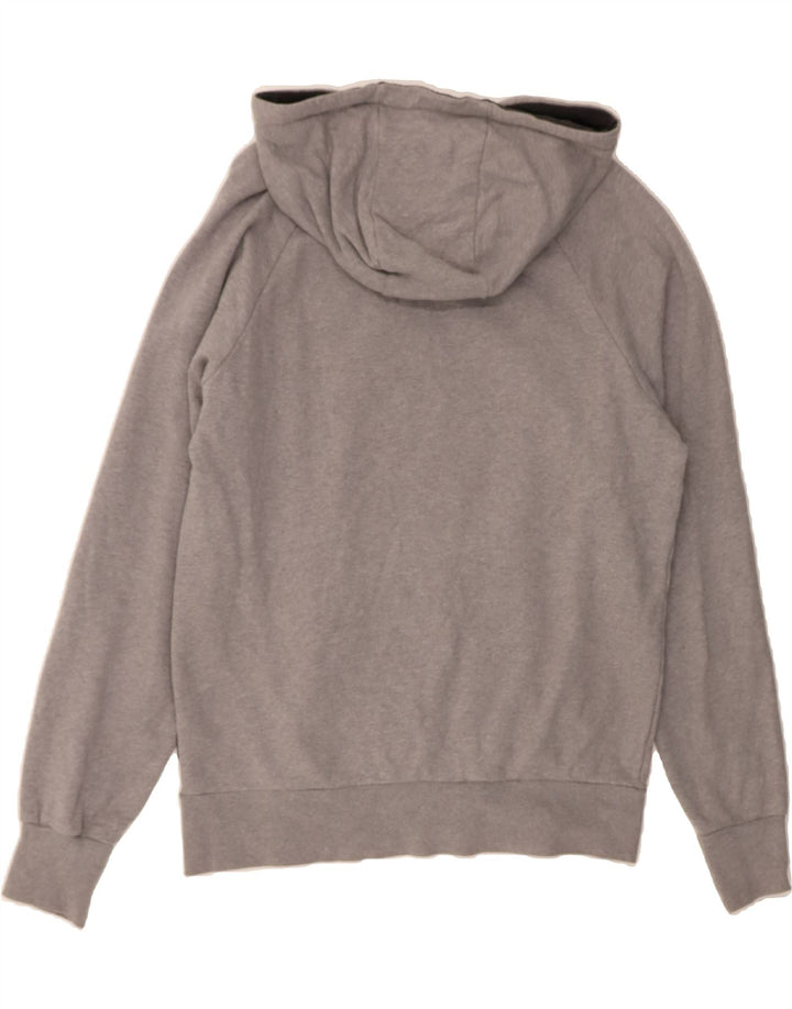 EASTPAK Mens Graphic Hoodie Jumper Medium Grey Cotton Vintage Eastpak and Second-Hand Eastpak from Messina Hembry 