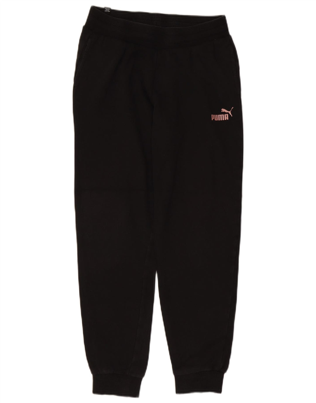 Puma Ženska trenirka Hlače Joggers UK 8 Small Black