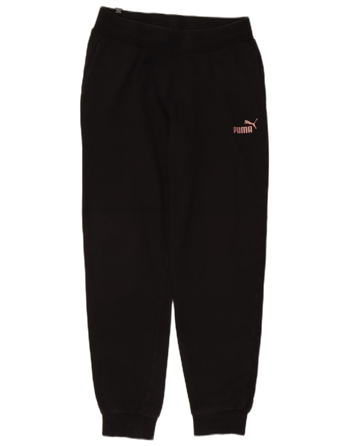 Puma Ženska trenirka Hlače Joggers UK 8 Small Black