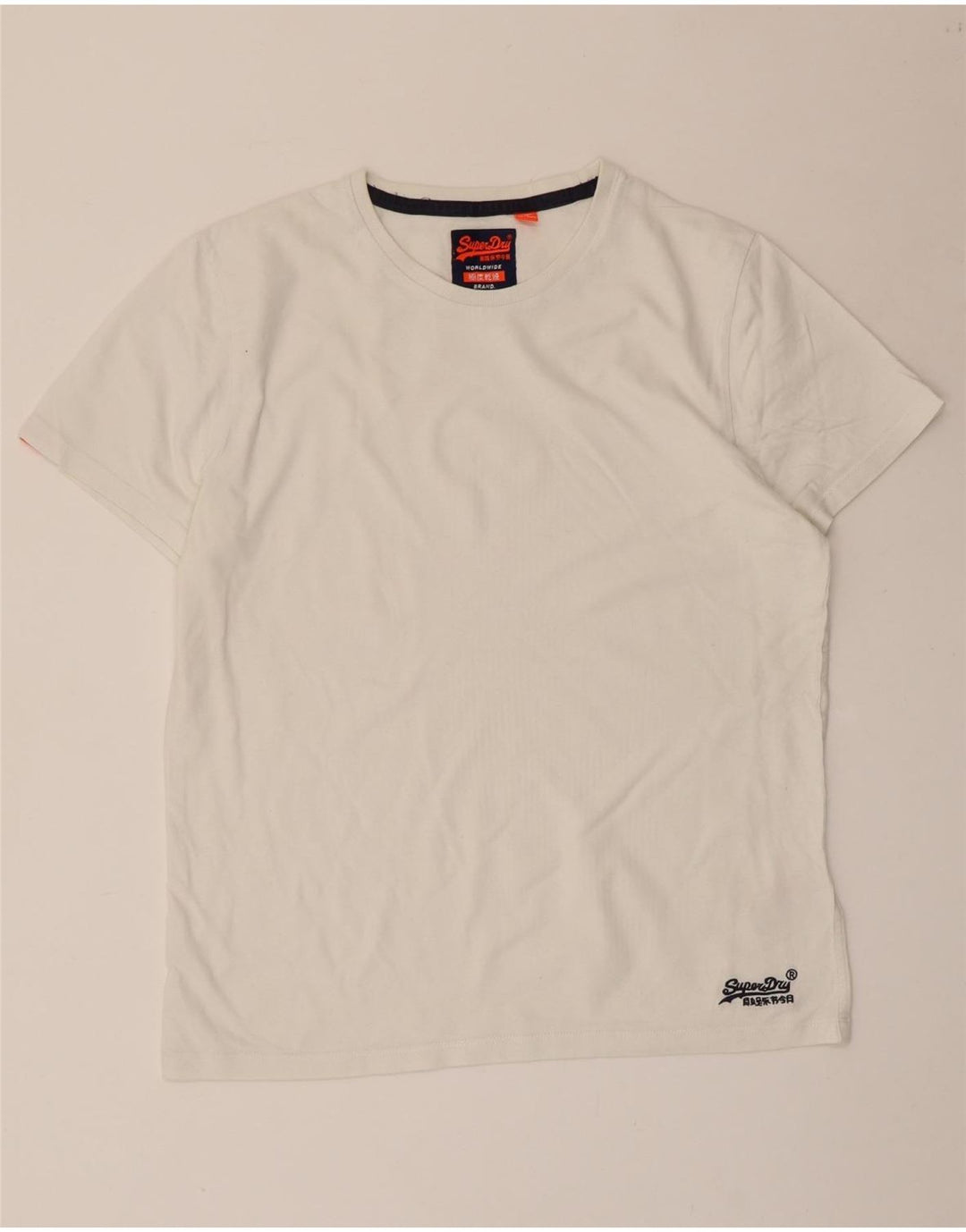 Superdry muška majica kratkih rukava Veliki bijeli pamuk