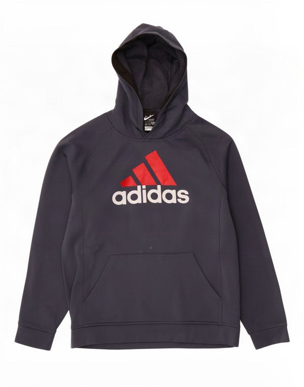 Adidas ženski džemper s kapuljačom Climawarm UK 14/16 veliki sivi poliester