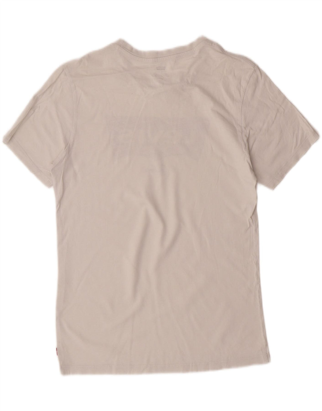 LEVI'S Mens Graphic T-Shirt Top Small White Vintage Levi's and Second-Hand Levi's from Messina Hembry 