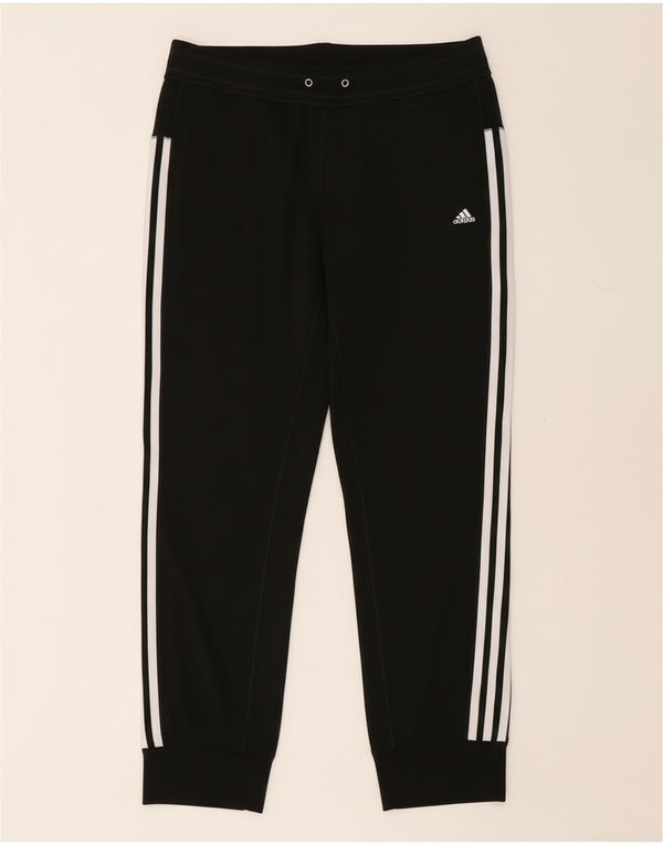Adidas Ženske Climacool Trenirke Hlače Joggers UK 12/14 srednje crne
