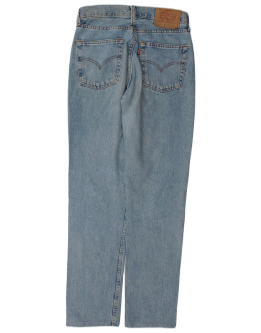 Levi's ženske 595 ravne traperice W30 L30 plavi pamuk