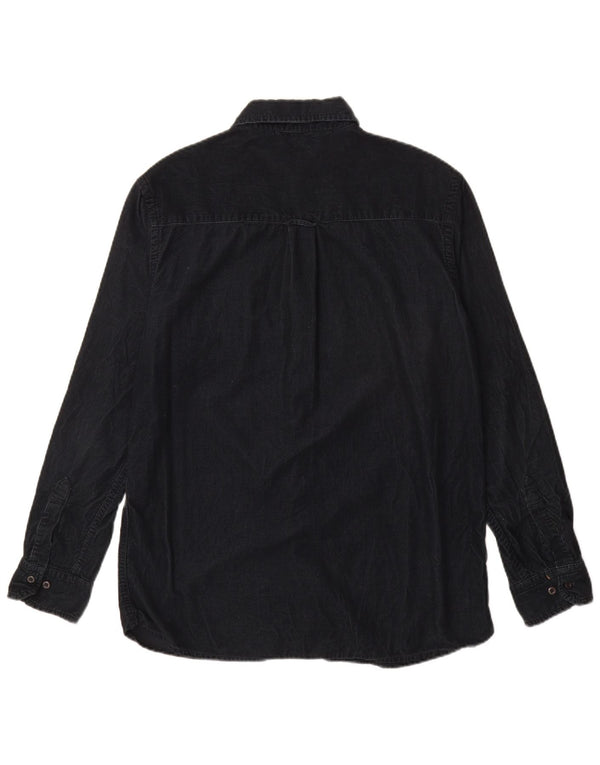 Carrera muška košulja od samta, veliki tamnoplavi pamuk