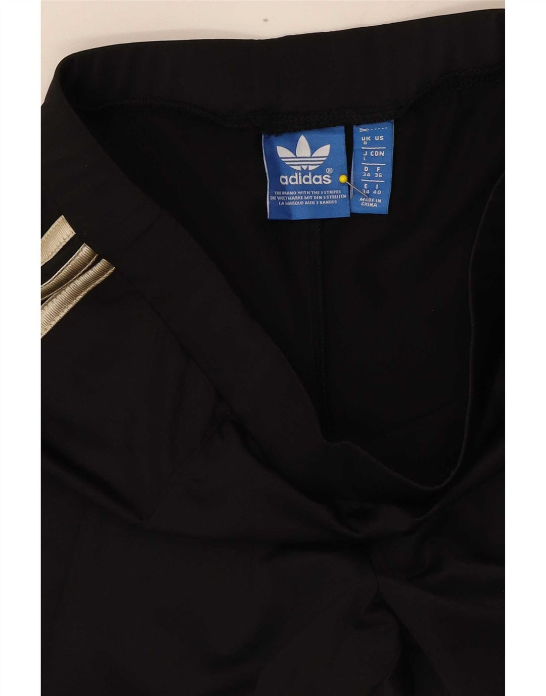 Adidas ženske tajice UK 8 male crne poliesterske