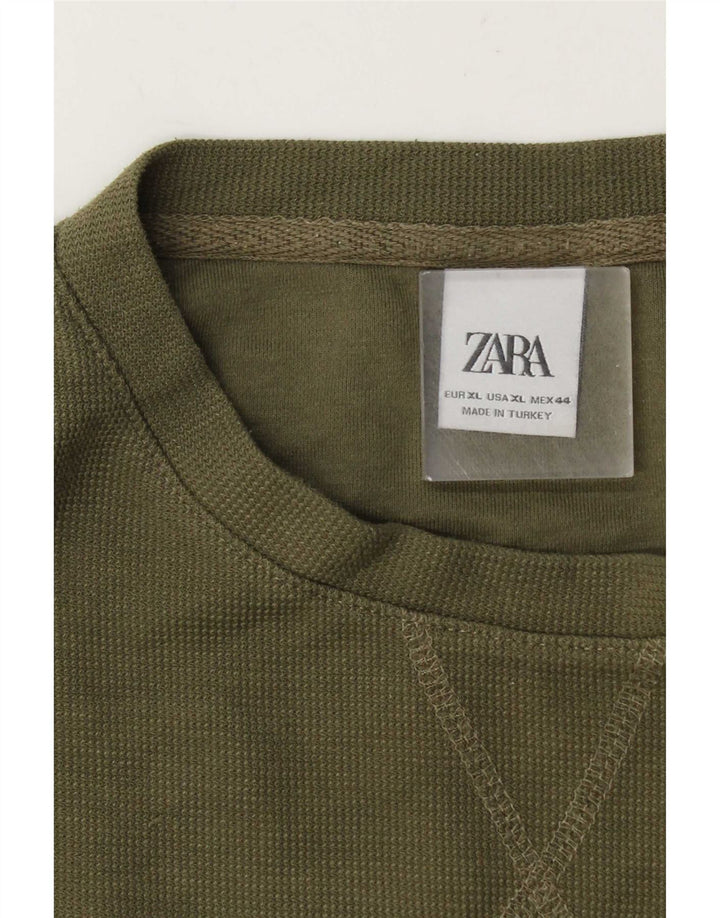 Zara muška majica kratkih rukava XL kaki