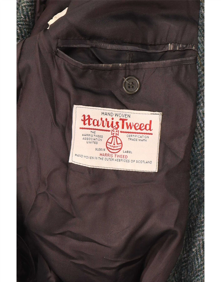 Harris Tweed Muška jakna sa 2 gumba IT 54 2XL Zelena riblja kost