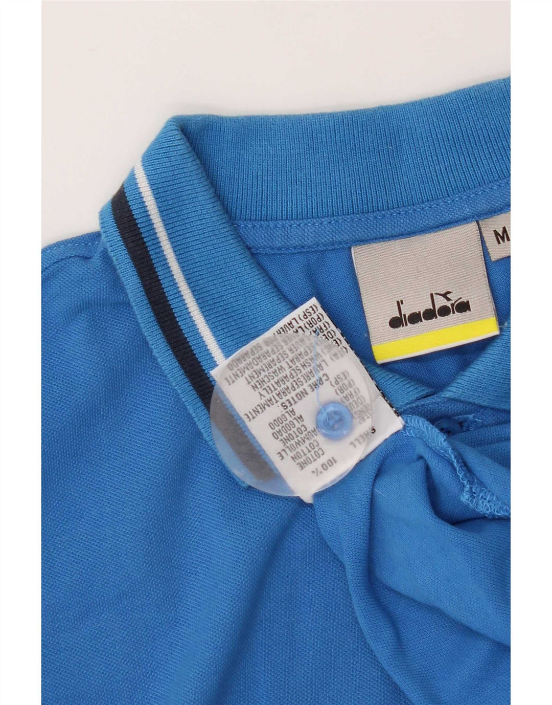 Diadora muška polo majica srednje plavi pamuk