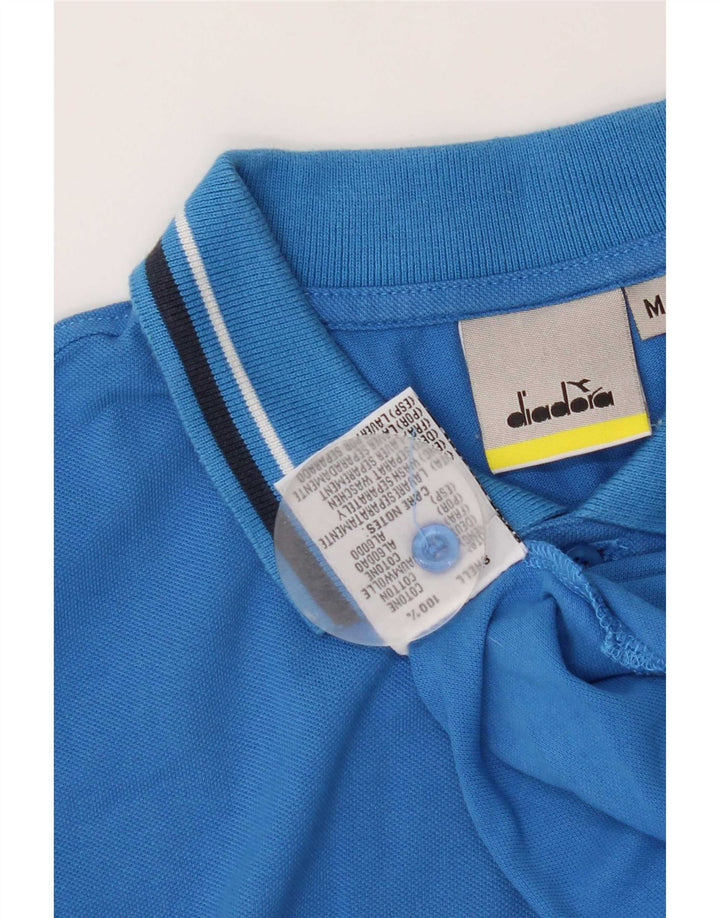 Diadora muška polo majica srednje plavi pamuk