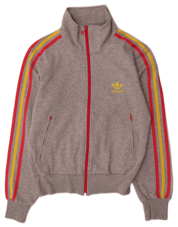 Adidas ženska gornja jakna trenirke Graphic Graphic UK 10 Small Grey