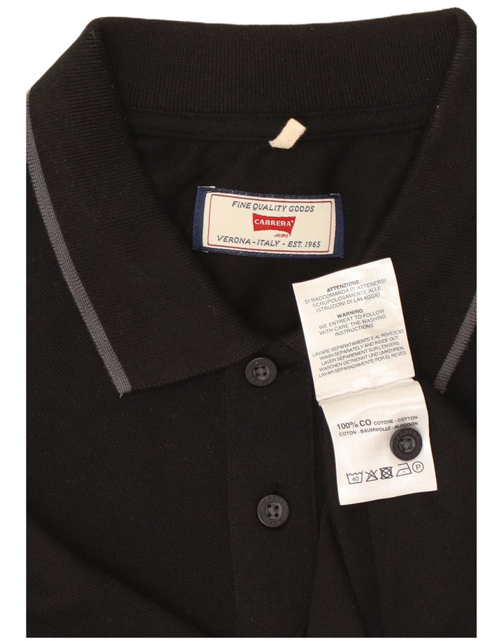 Carrera Regular muška polo majica XL crni pamuk