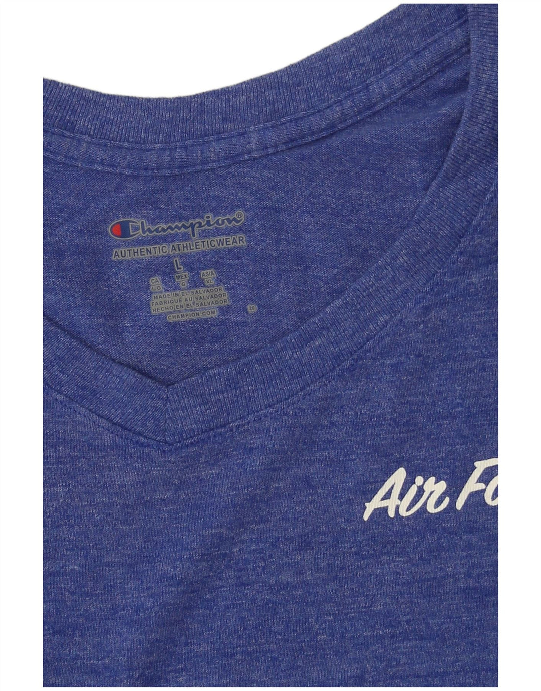 CHAMPION Ženska majica kratkih rukava s grafičkim motivima UK 16 Large Blue