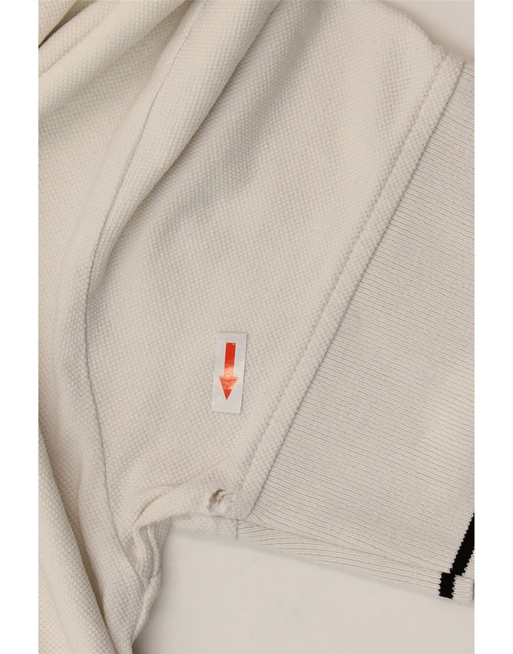 NORTH SAILS Muška grafička polo majica XL bijeli pamuk
