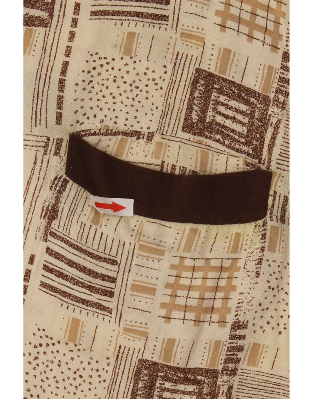 Vintage muška polo majica XL bež viskoza