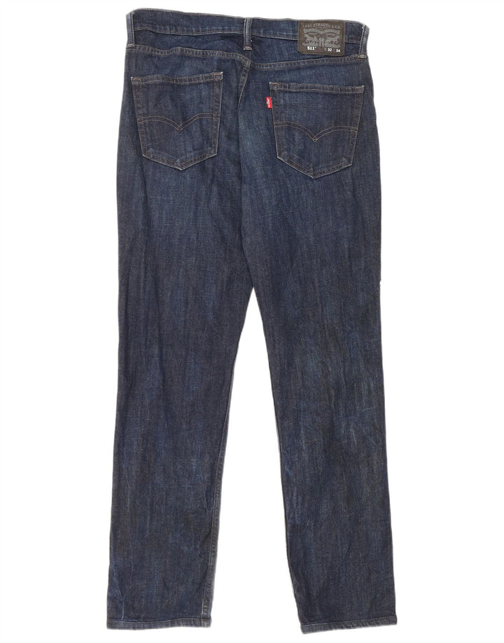 Levi's muške 511 uske traperice W32 L30 plavi pamuk