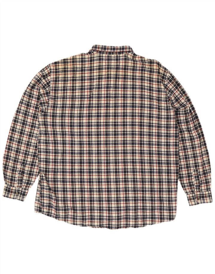 European Project muška flanelska košulja 2XL šareni karirani pamuk