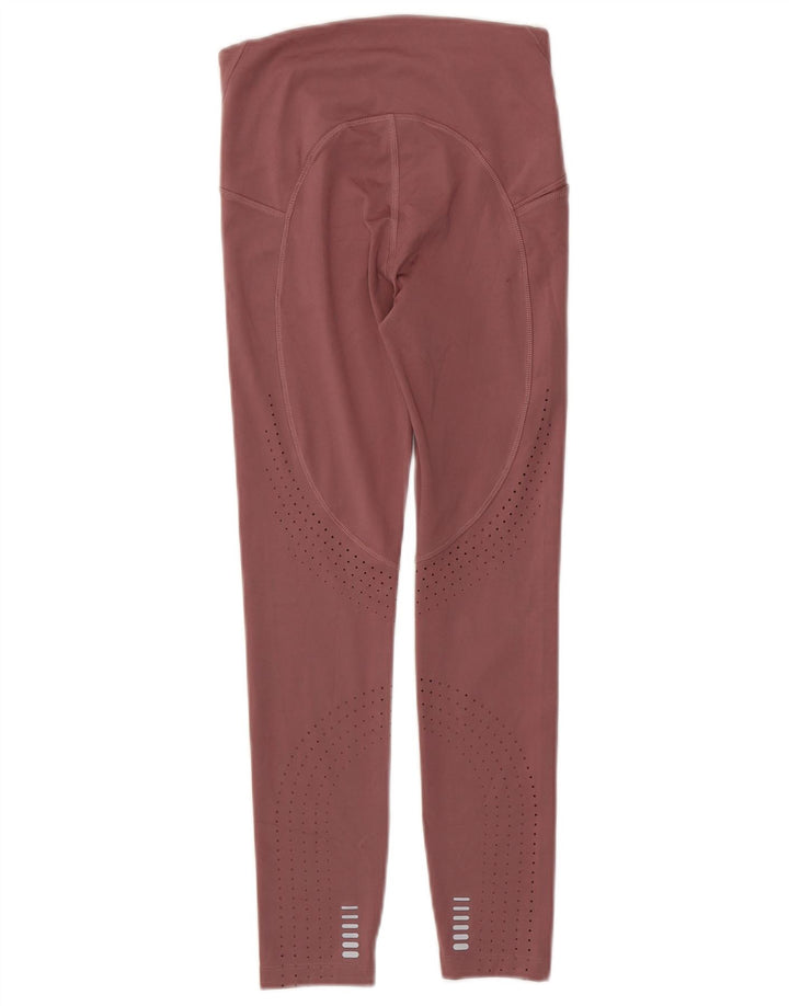 UNDER ARMOUR Ženske Heat Gear Leggings UK 4 XS Pink