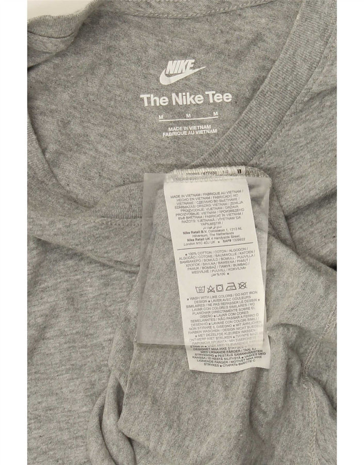 NIKE muška majica kratkih rukava Srednje sivi pamuk