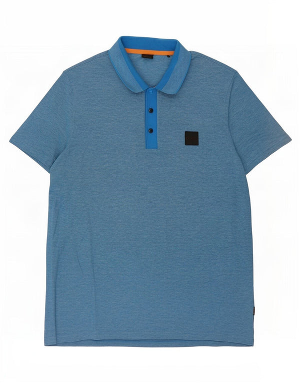 Muška polo majica Hugo Boss 2XL, plavi pamuk