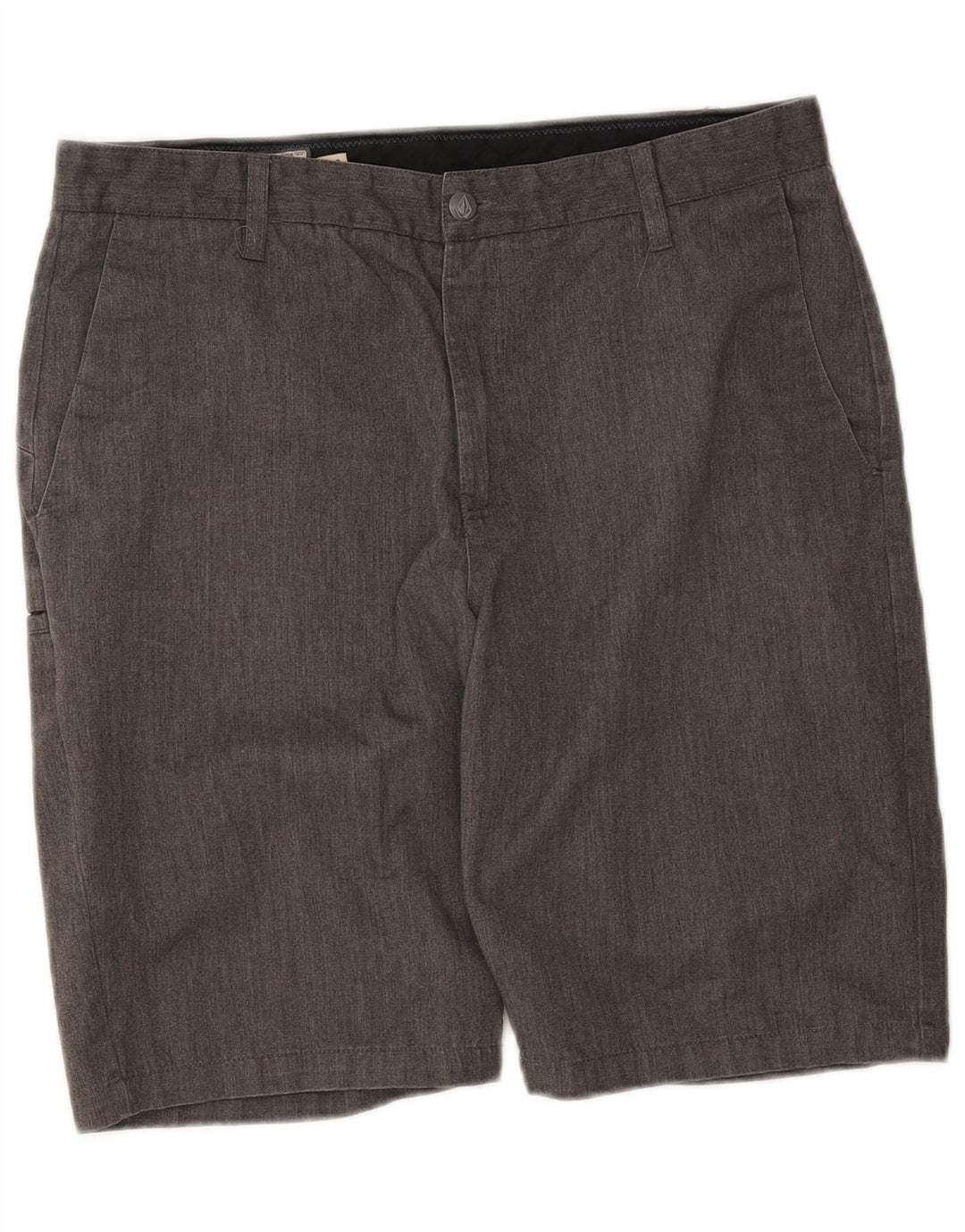 Volcom muške chino kratke hlače W34 veliki sivi flekasti pamuk