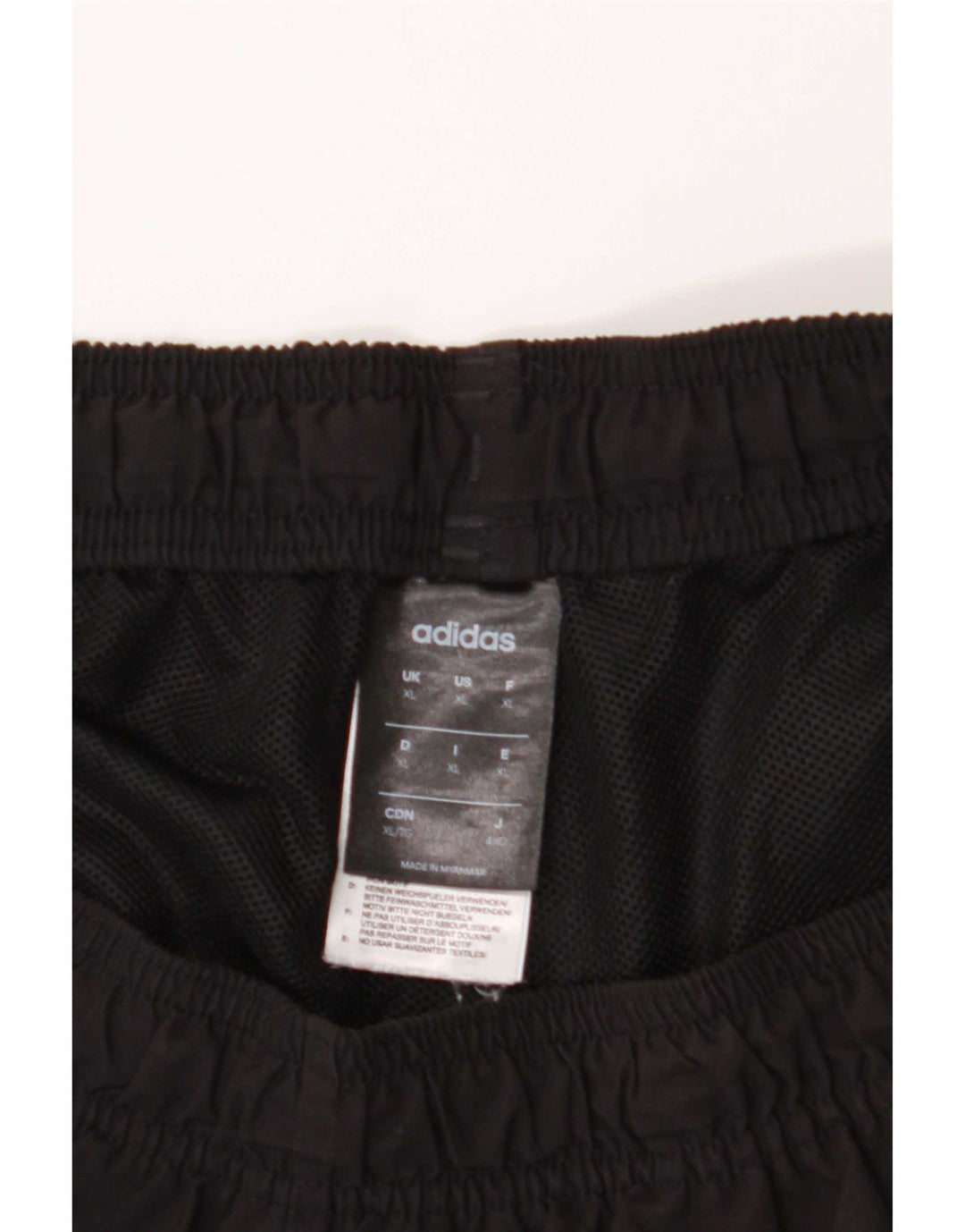 Adidas muške sportske kratke hlače XL crni poliester