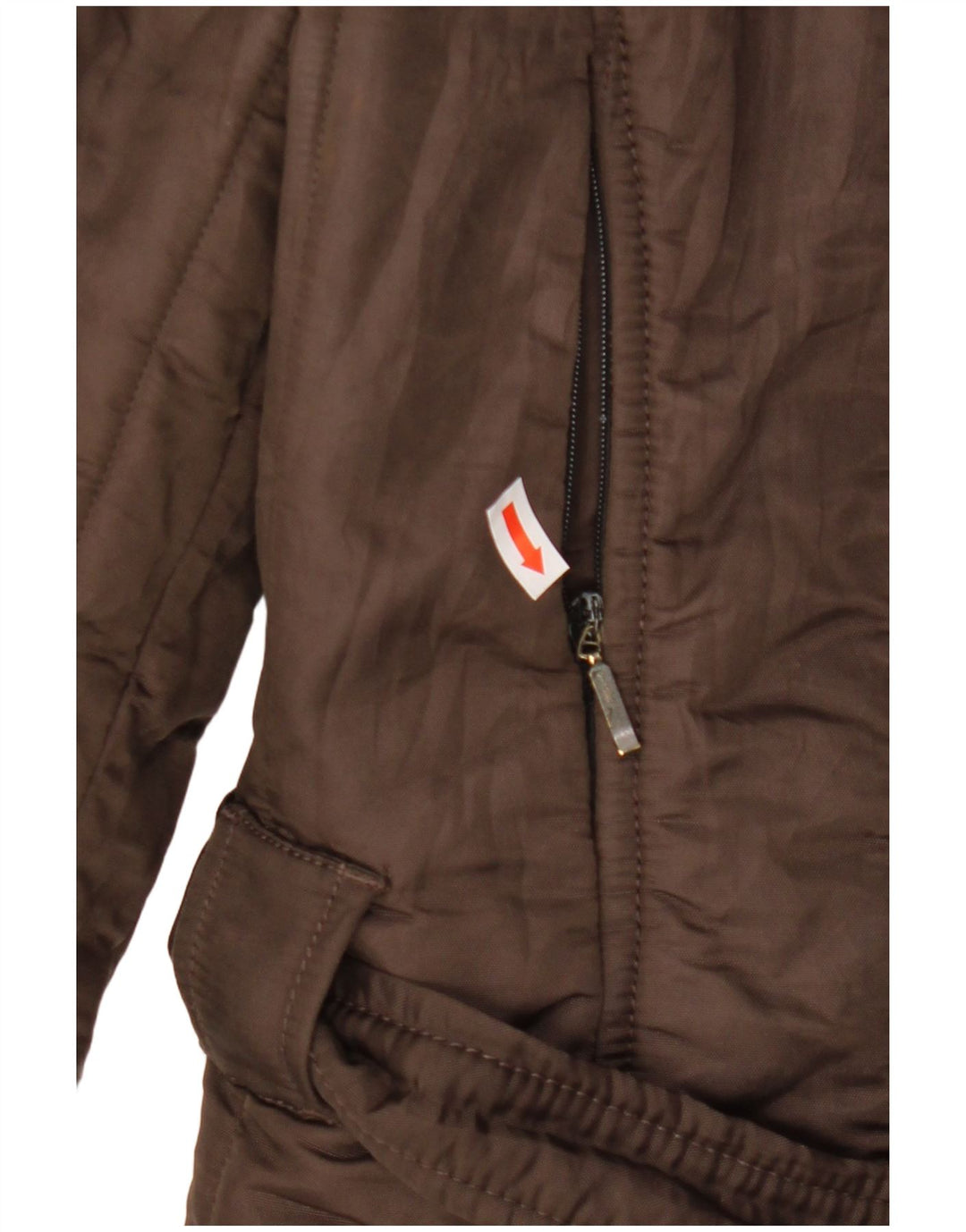 REFRIGIWEAR Ženska podstavljena jakna s kapuljačom UK 18 XL smeđa