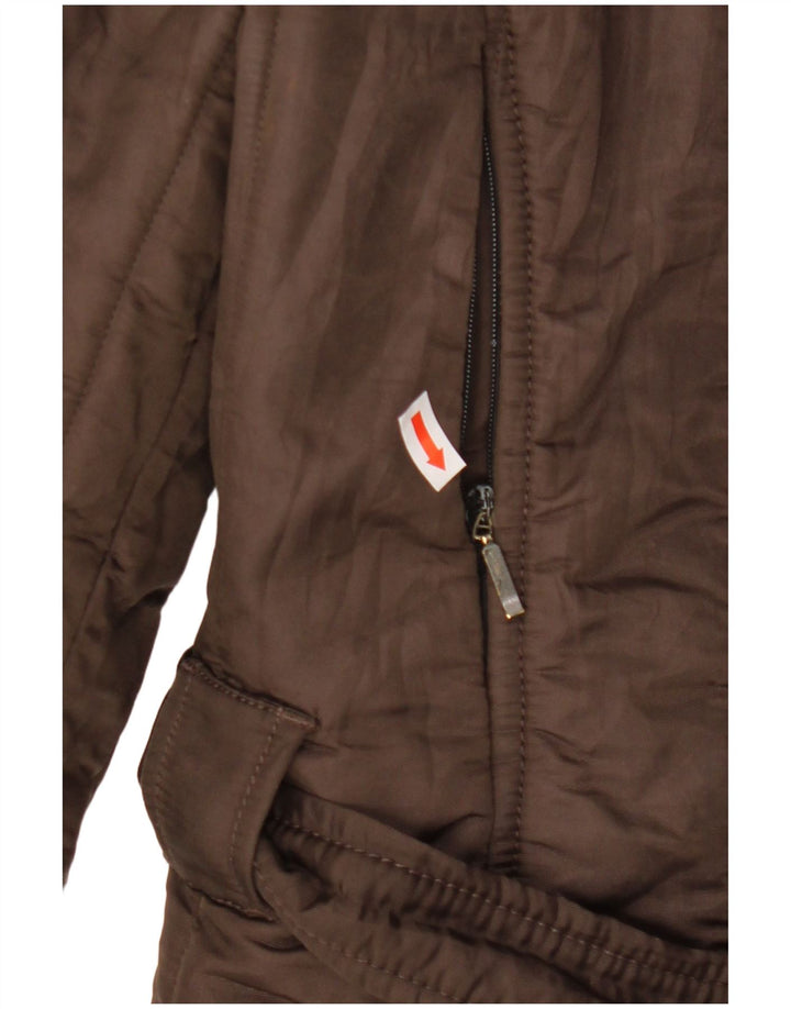 REFRIGIWEAR Ženska podstavljena jakna s kapuljačom UK 18 XL smeđa