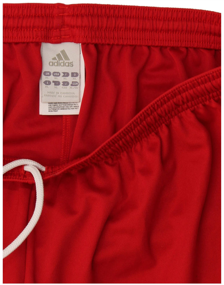 Adidas muške sportske kratke hlače XL crveni poliester