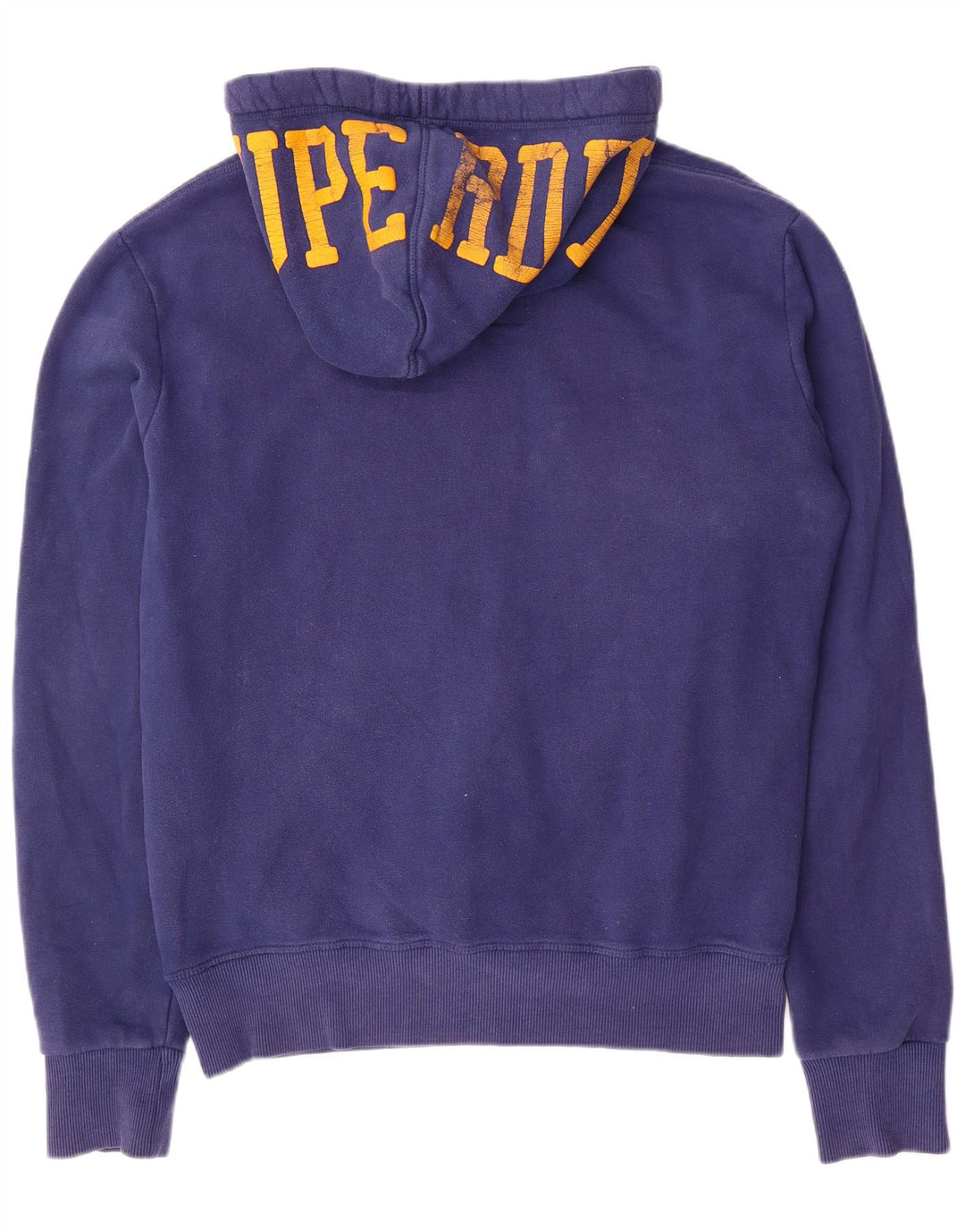 SUPERDRY muška majica s kapuljačom s kapuljačom, veliki plavi pamuk