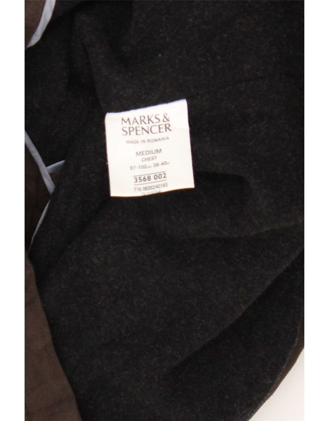 Marks & Spencer muška pomoćna jakna UK 38 srednje smeđi pamuk