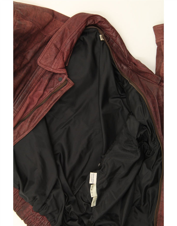 VINTAGE muška kožna jakna IT 50 Large Brown Leather