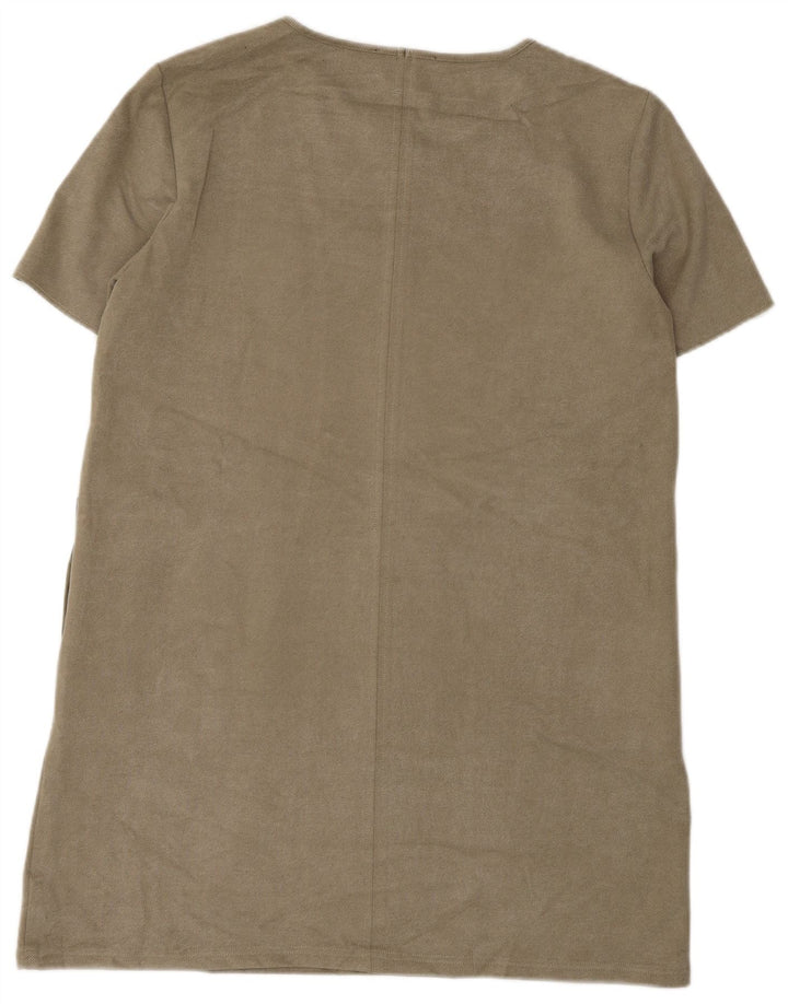 Zara ženska duga haljina UK 16 Large kaki