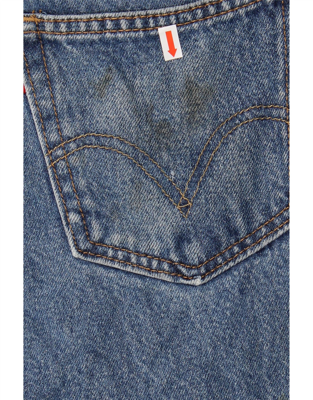 LEVI'S muške 505 ravne traperice W31 L30 plavi pamuk