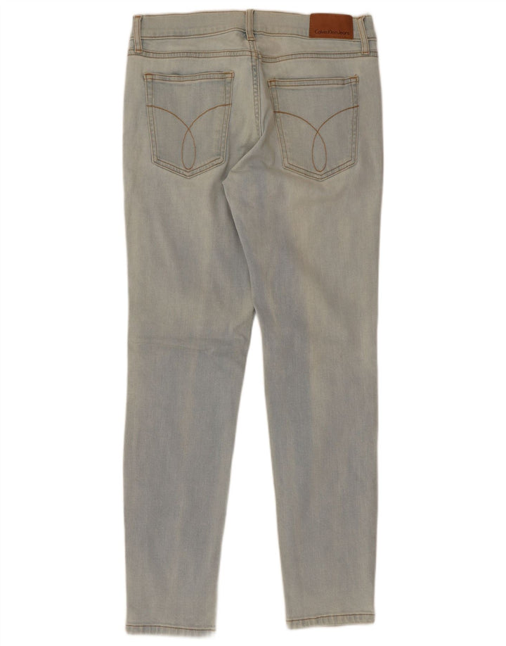 Calvin Klein Ženske uske traperice W27 L26 Plave