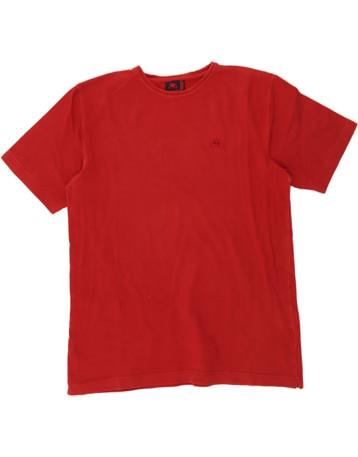 KAPPA Mens T-Shirt Top Large Red Cotton Vintage Kappa and Second-Hand Kappa from Messina Hembry 