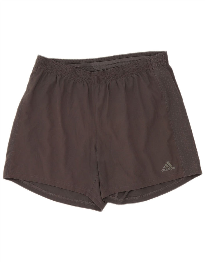 Adidas muške sportske kratke hlače srednje sive točke od poliestera