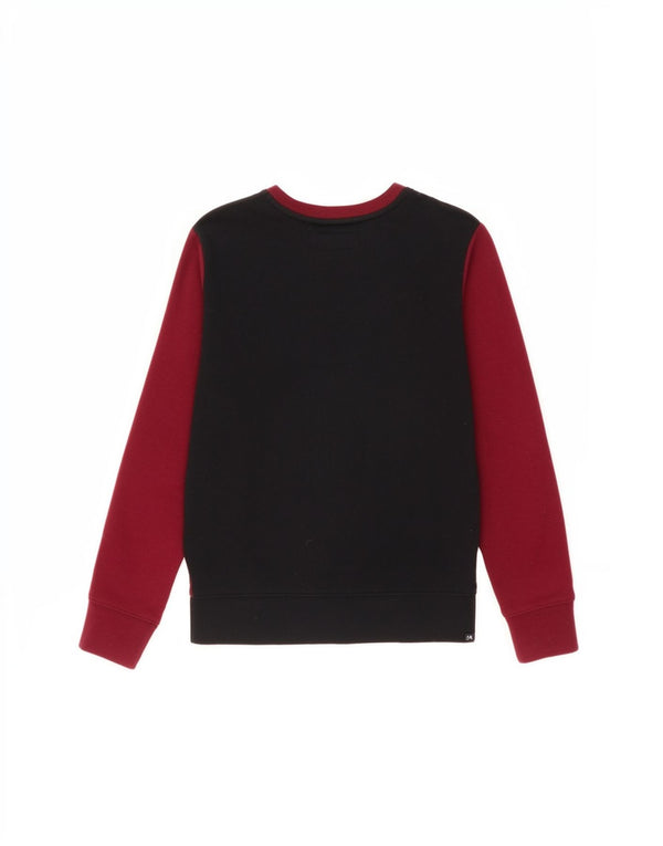 Jordan Boys Sweatshirt Džemper 12-13 godina Veliki crni Colourblock Sport