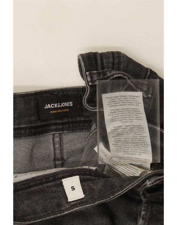 Jack & Jones muške traper kratke hlače male W29 sive