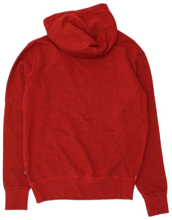 Superdry muška majica s kapuljačom s kapuljačom, veliki crveni flekasti pamuk