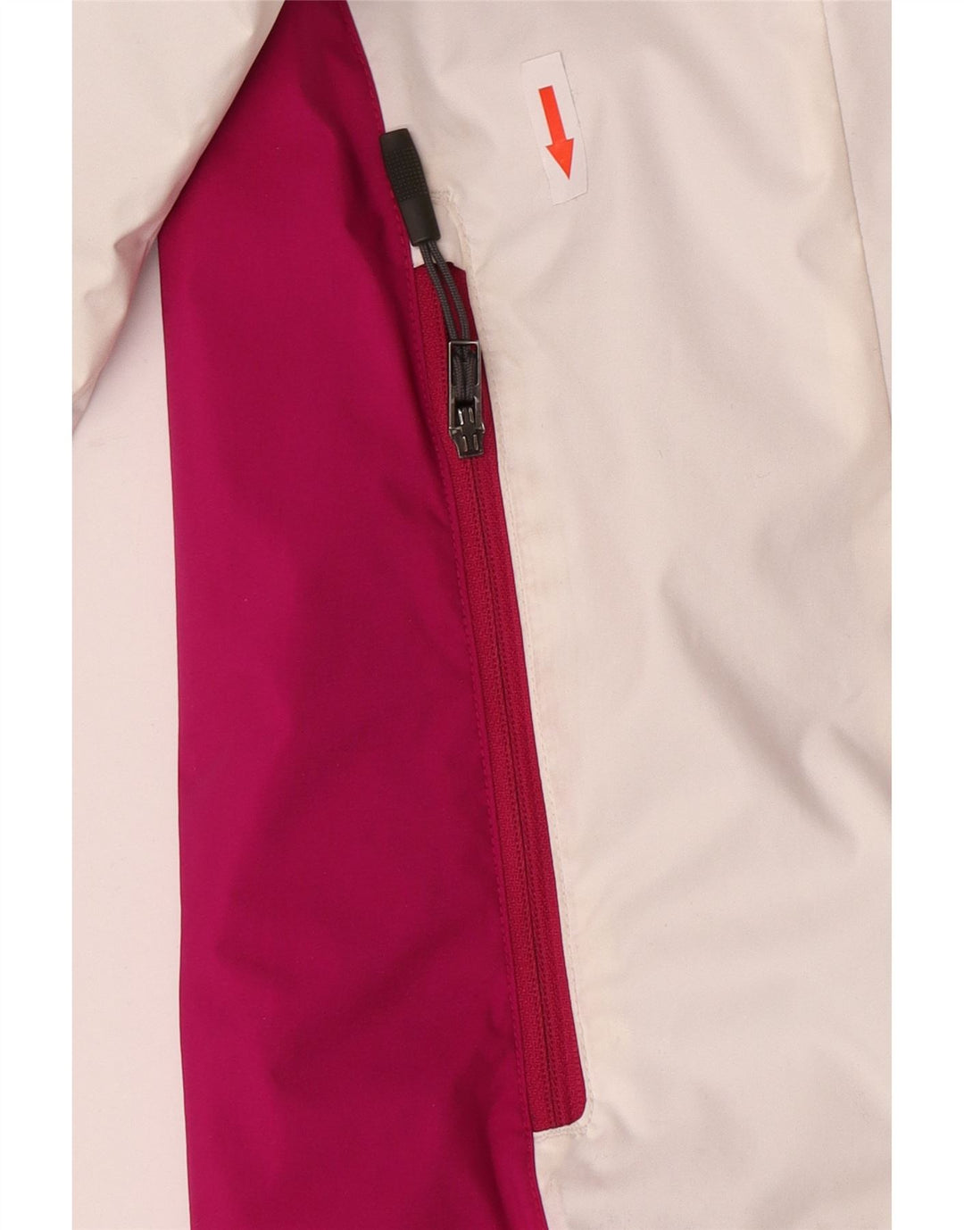 Ženska kišna jakna Columbia Interchange UK 16 Large Pink Colourblock Najlon